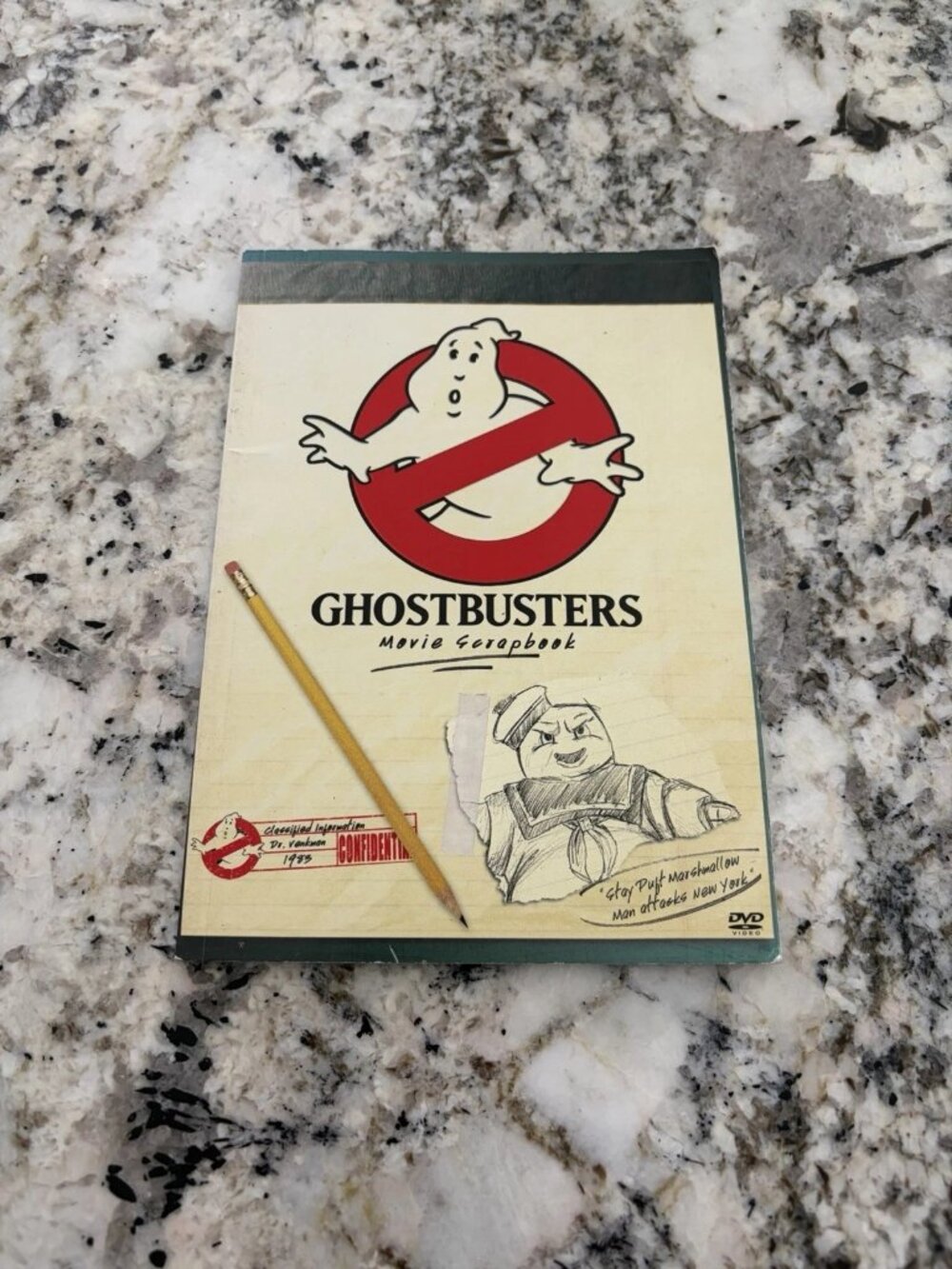 2005 Ghostbusters Movie Scrapbook Making Of Promo Book